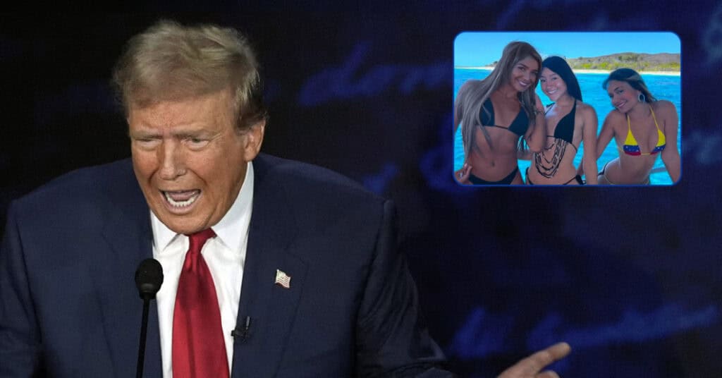 "Las venezolanas ilegales se están comiendo a los maridos ajenos", denuncia Trump