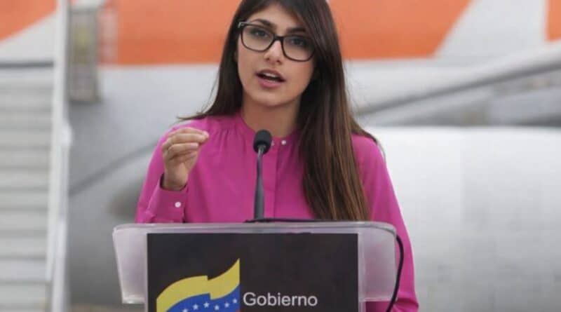 Mia Khalifa advierte a Estados Unidos: “Cañones más grandes hemos parado”